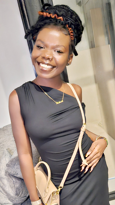 Beautiful black beauty Tuktuk Patrol Amelia Star showing her hot body in loose dress
